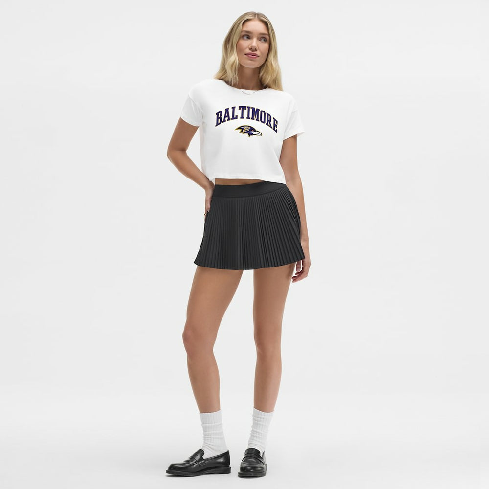 Baltimore Ravens lululemon Women's Cates T-Shirt - White - NFL