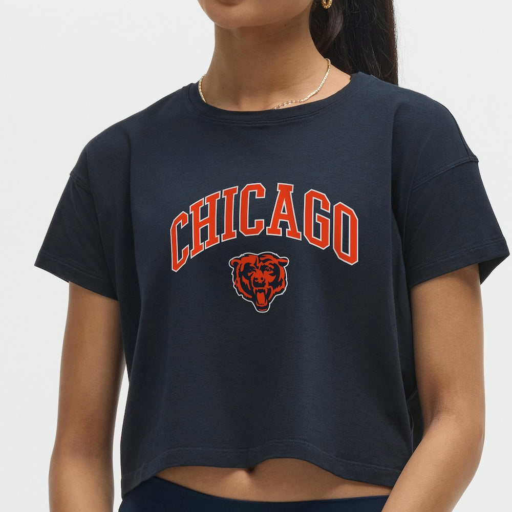 Chicago Bears lululemon Women's Cates T-Shirt - True Navy - NFL
