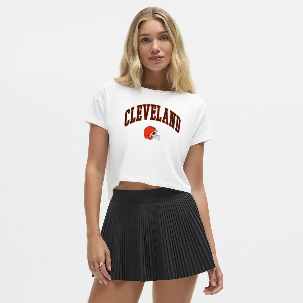 Cleveland Browns lululemon Women's Cates T-Shirt - White - NFL