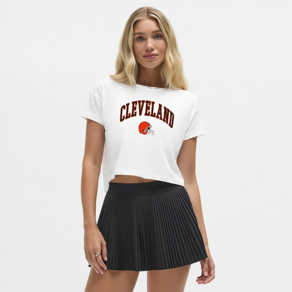 Cleveland Browns lululemon Women's Cates T-Shirt - White - NFL