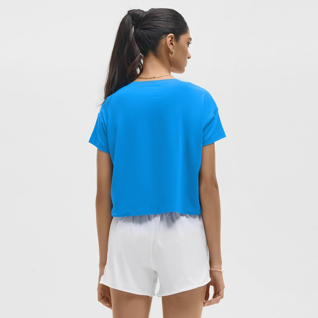 Los Angeles Chargers lululemon Women's Cates T-Shirt - Beaming Blue - NFL