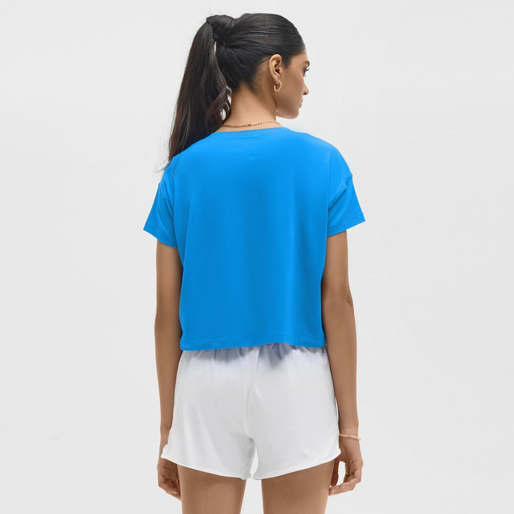 Los Angeles Chargers lululemon Women's Cates T-Shirt - Beaming Blue - NFL