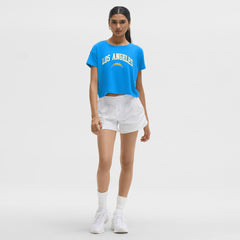 Los Angeles Chargers lululemon Women's Cates T-Shirt - Beaming Blue - NFL