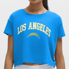 Los Angeles Chargers lululemon Women's Cates T-Shirt - Beaming Blue - NFL