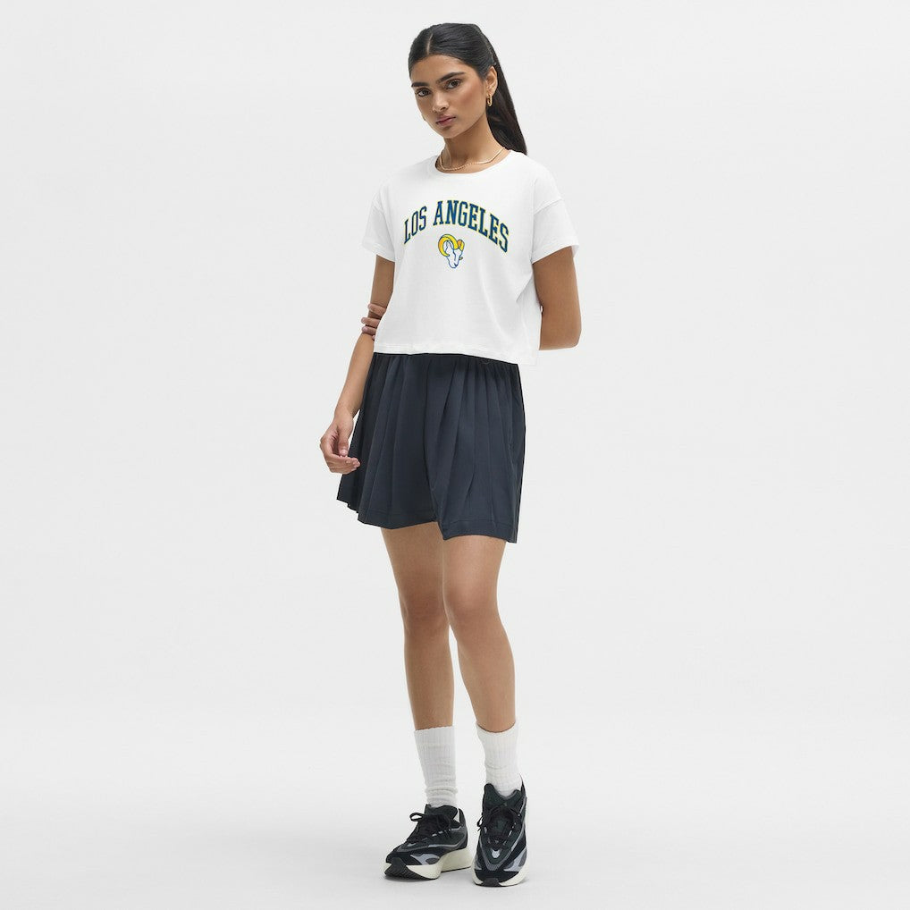 Los Angeles Rams lululemon Women's Cates T-Shirt - White - NFL