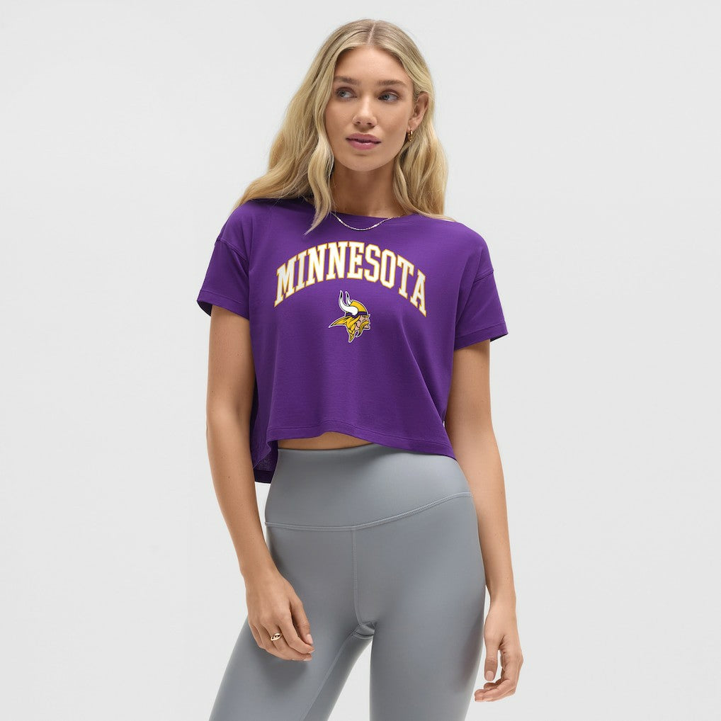 Minnesota Vikings lululemon Women's Cates T-Shirt - College Purple - NFL