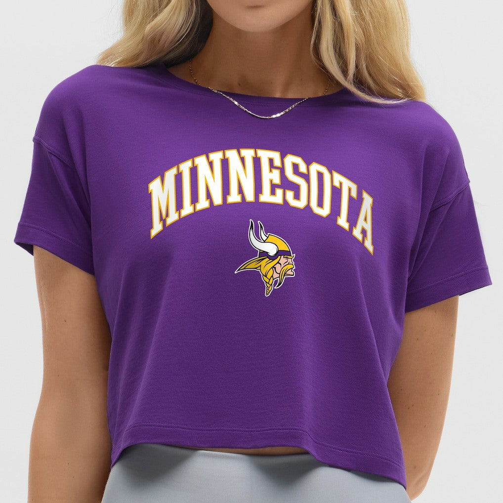 Minnesota Vikings lululemon Women's Cates T-Shirt - College Purple - NFL