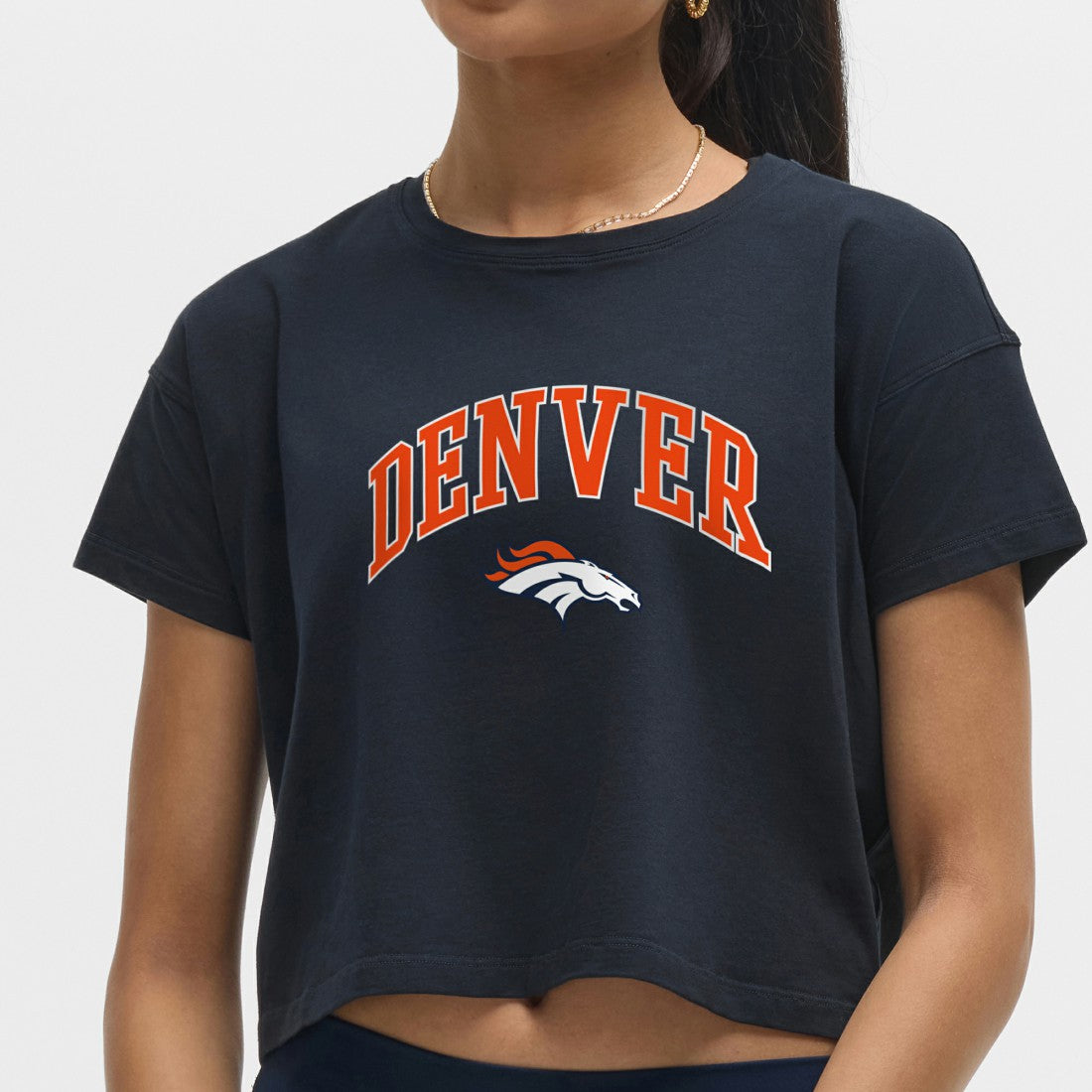 Denver Broncos lululemon Women's Cates T-Shirt - True Navy - NFL