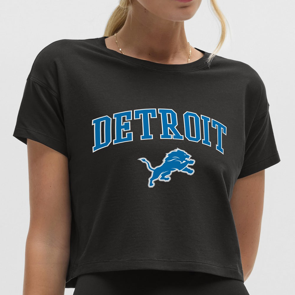 Detroit Lions lululemon Women's Cates T-Shirt - Black - NFL