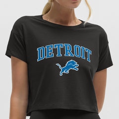 Detroit Lions lululemon Women's Cates T-Shirt - Black - NFL