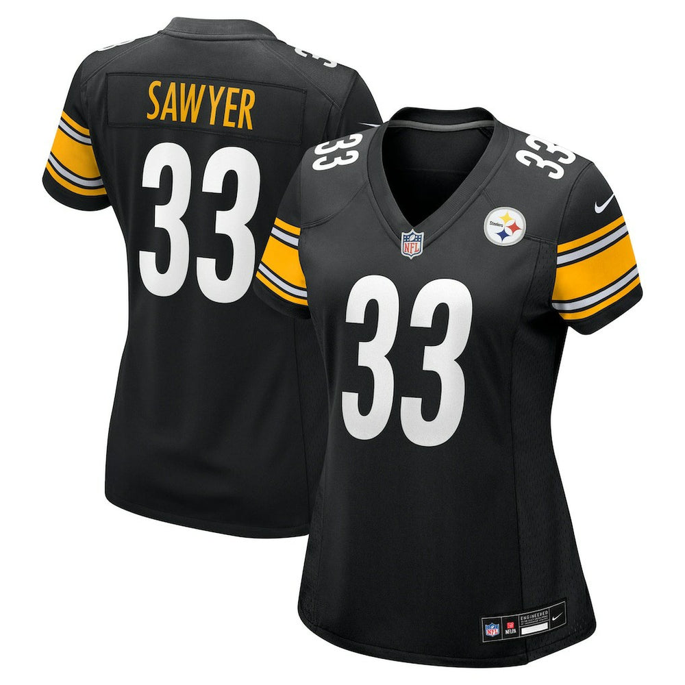 Jack Sawyer Pittsburgh Steelers Women's Team Game Jersey - Black - Nike