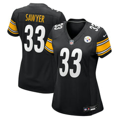 Jack Sawyer Pittsburgh Steelers Women's Team Game Jersey - Black - Nike