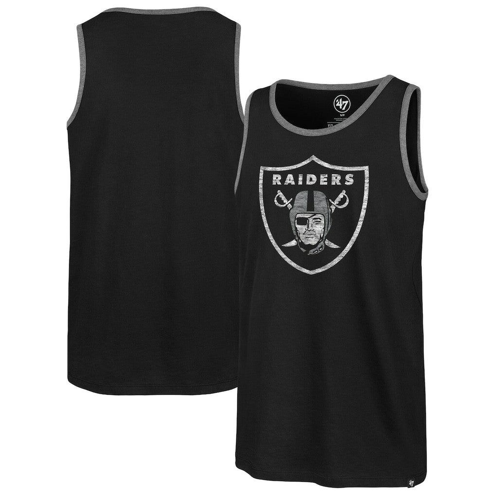 Las Vegas Raiders '47 Premier Franklin Tank Top - Black - 47 brand