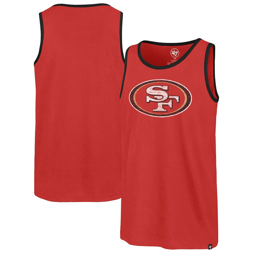 San Francisco 49ers '47 Premier Franklin Tank Top - Scarlet - 47 brand