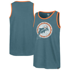 Miami Dolphins '47 Premier Franklin Tank Top - Aqua - 47 brand