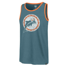 Miami Dolphins '47 Premier Franklin Tank Top - Aqua - 47 brand