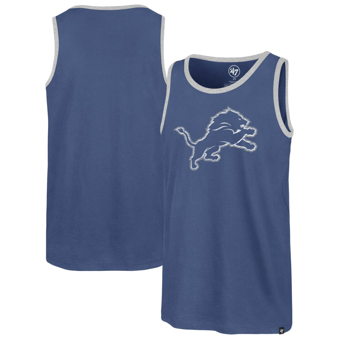 Detroit Lions '47 Premier Franklin Tank Top - Blue - 47 brand