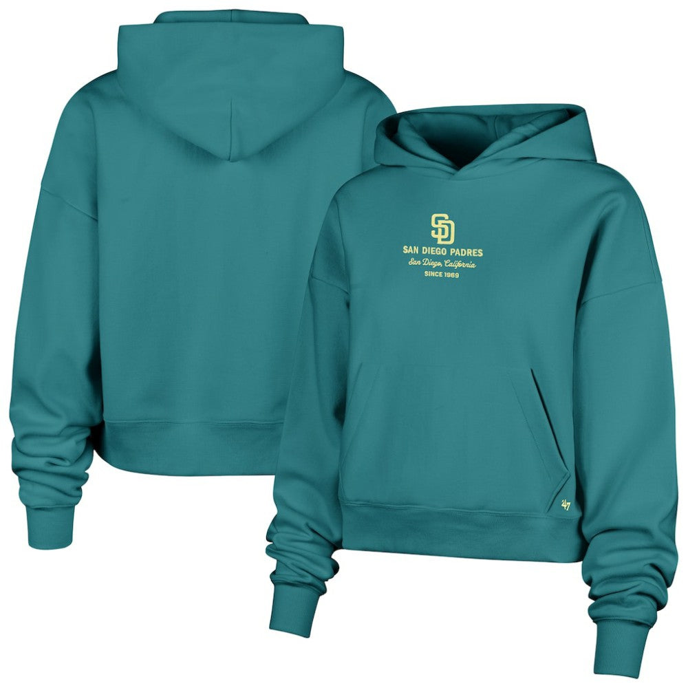 San Diego Padres '47 Women's Contemporary Basics Anderson Foundation Hoodie Sale