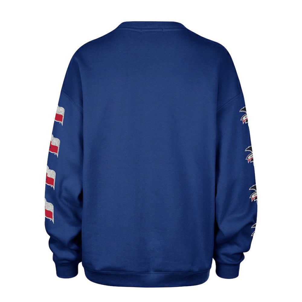 Texas Rangers '47 Women's Trendy Team Go Big Oversized Sweatshirt Sale