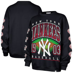 New York Yankees '47 Women's Trendy Team Go Big Oversized Sweatshirt for sale