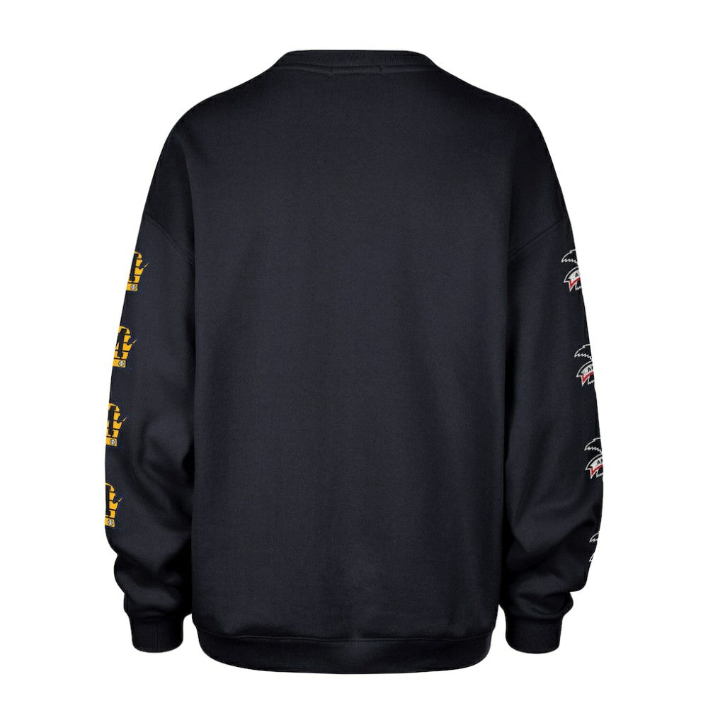Milwaukee Brewers '47 Women's Trendy Team Go Big Oversized Sweatshirt Near Me