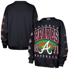 Atlanta Braves '47 Women's Trendy Team Go Big Oversized Sweatshirt Near Me