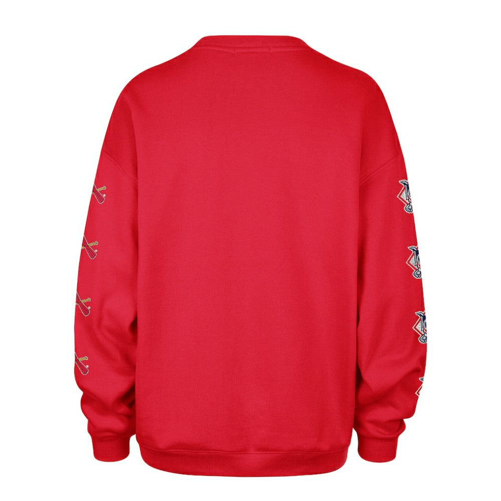 St. Louis Cardinals '47 Women's Trendy Team Go Big Oversized Sweatshirt Online