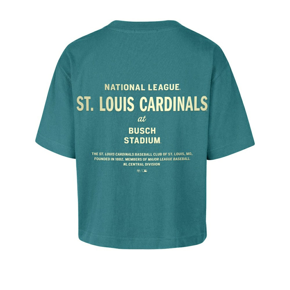 St. Louis Cardinals '47 Women's Contemporary Basics Leon City T-Shirt for sale