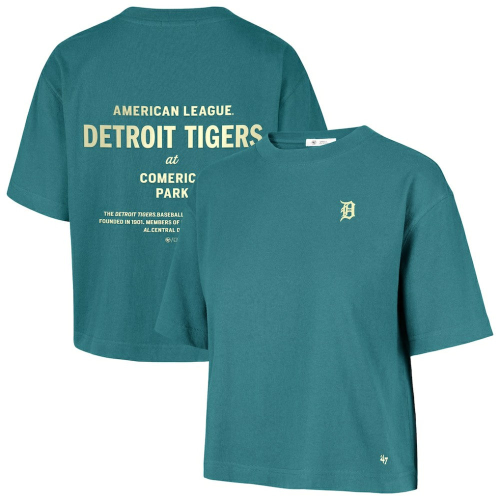 Detroit Tigers '47 Women's Contemporary Basics Leon City T-Shirt for sale