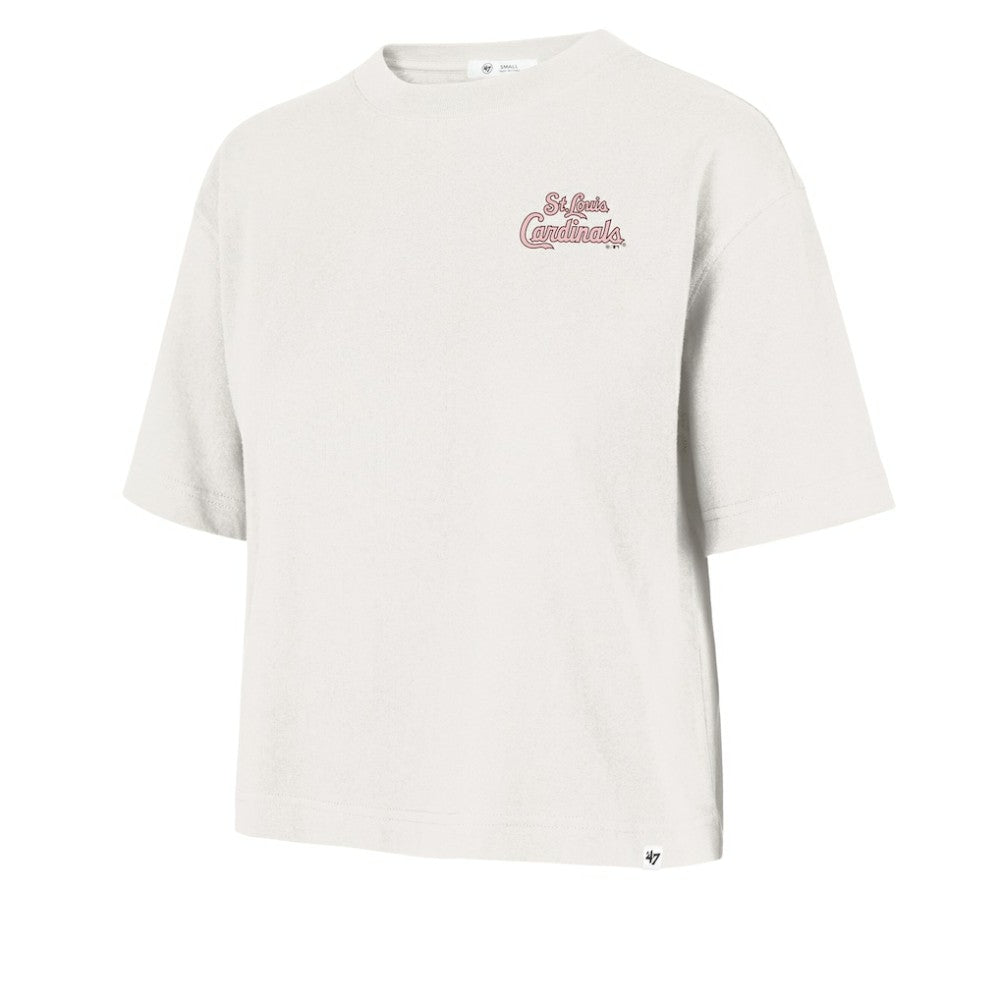 St. Louis Cardinals '47 Women's Love Letter Reed City T-Shirt Outlet