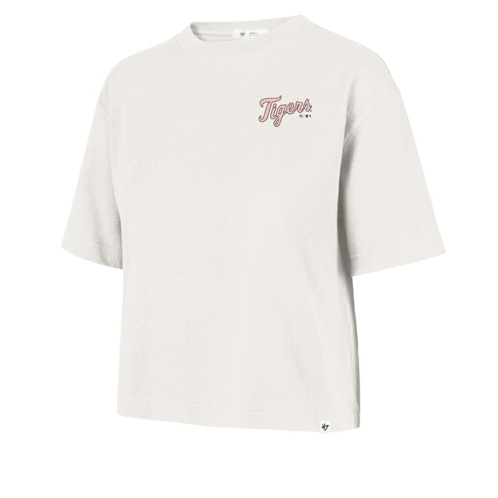 Detroit Tigers '47 Women's Love Letter Reed City T-Shirt Sale