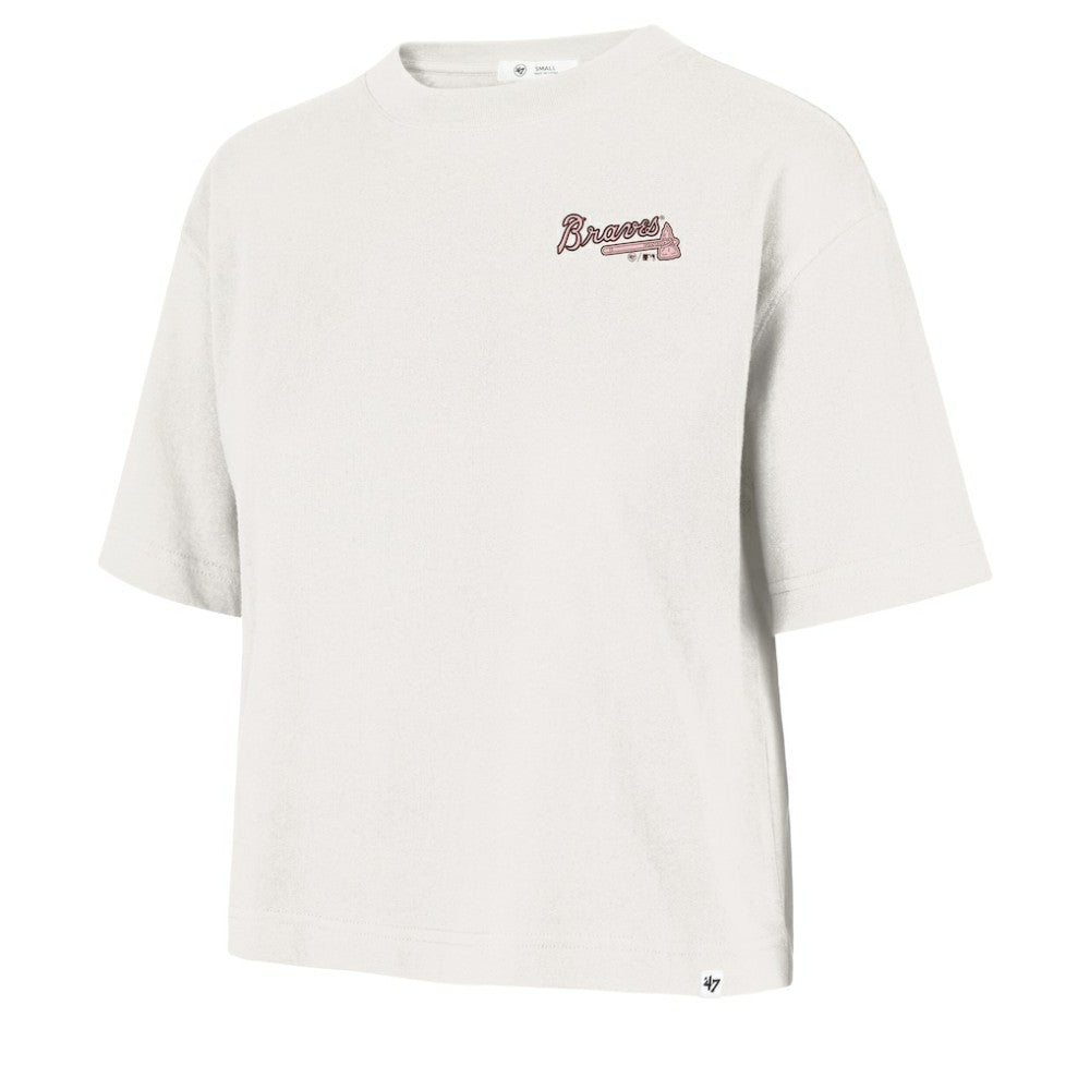 Atlanta Braves '47 Women's Love Letter Reed City T-Shirt Online