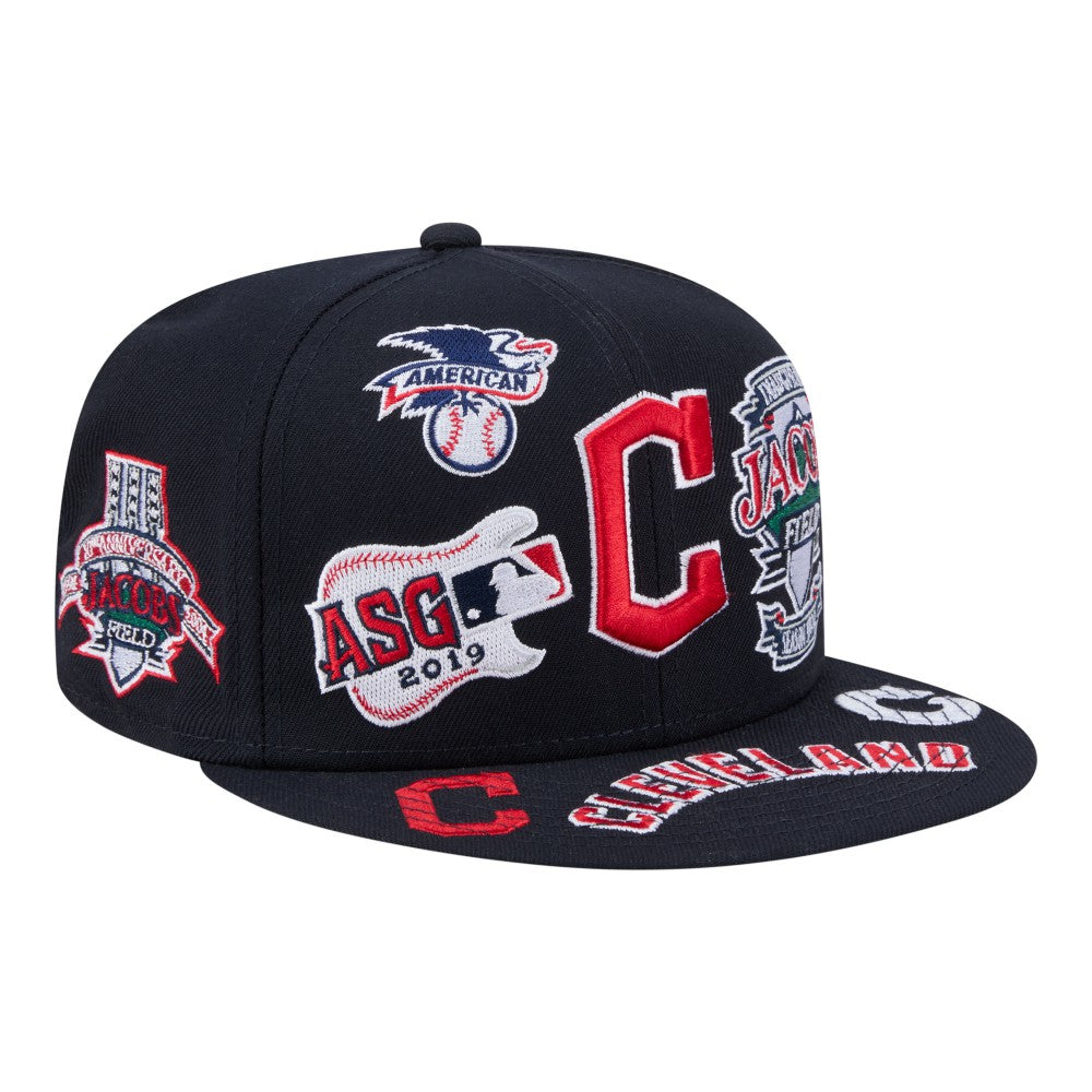 Cleveland Guardians New Era All Over 59FIFTY Fitted Hat Online