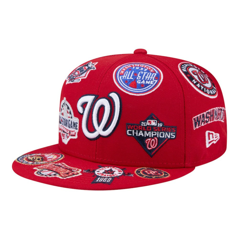 Washington Nationals New Era All Over 59FIFTY Fitted Hat Sale