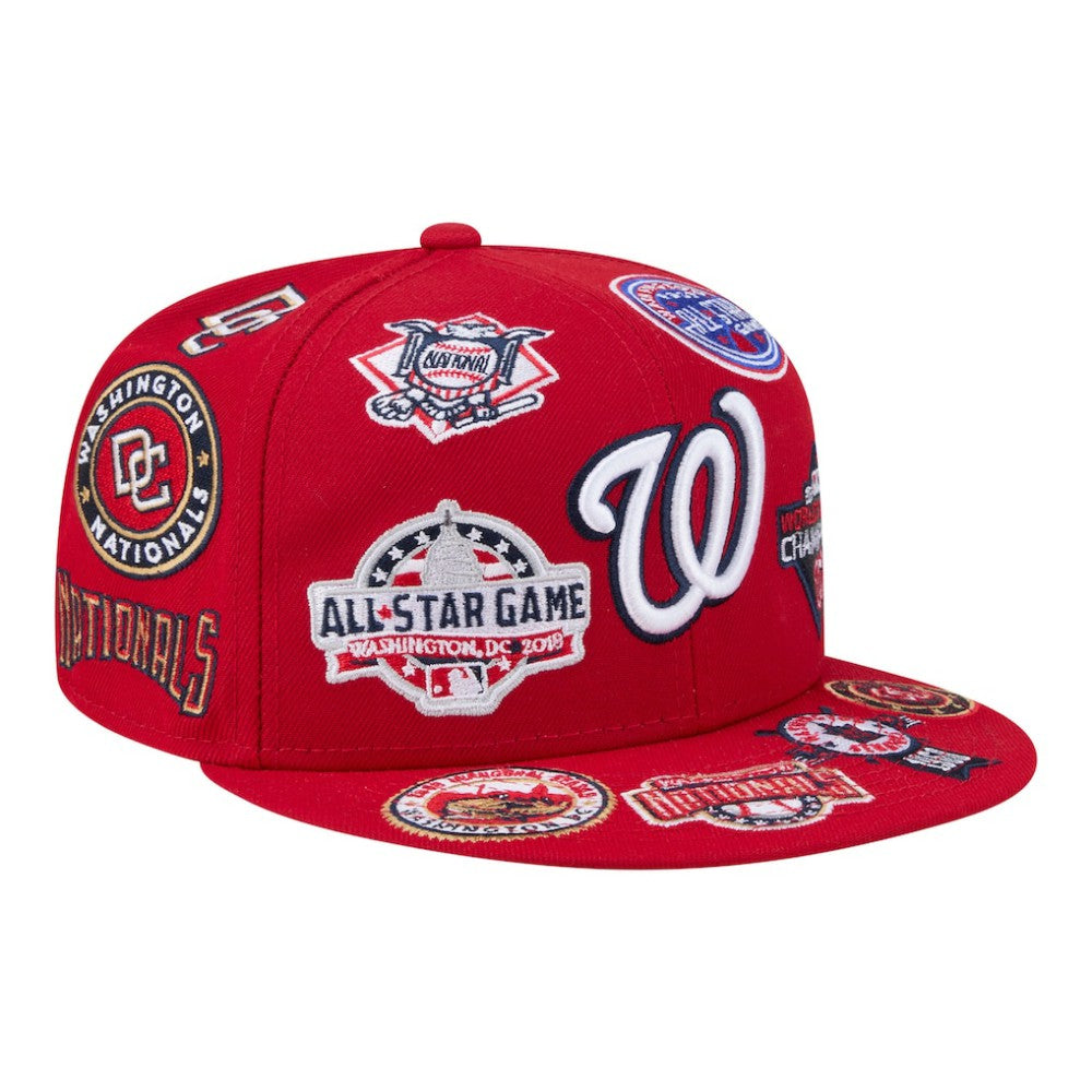 Washington Nationals New Era All Over 59FIFTY Fitted Hat Sale