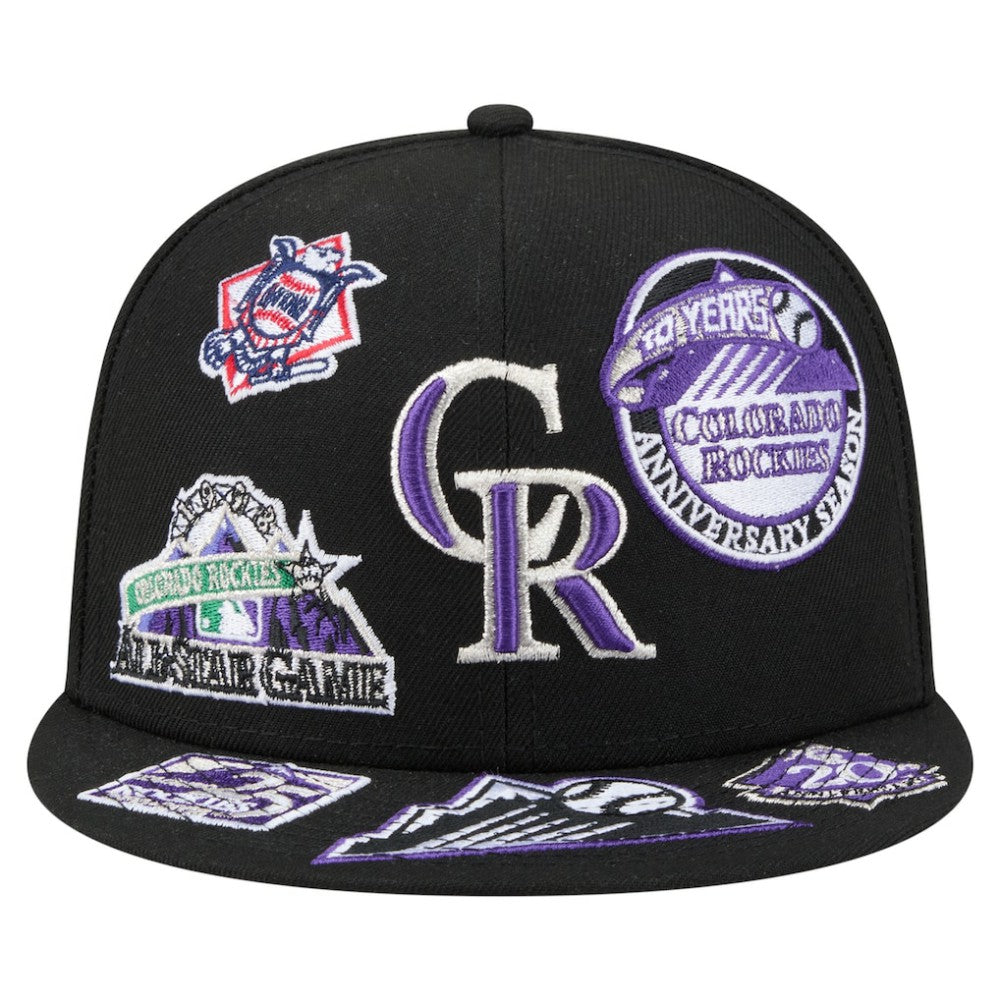 Colorado Rockies New Era All Over 59FIFTY Fitted Hat Discount