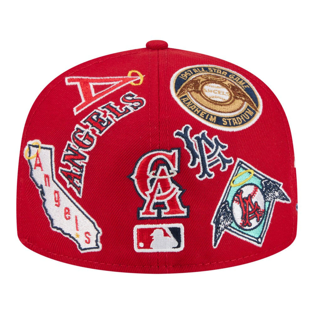 Los Angeles Angels New Era All Over 59FIFTY Fitted Hat Near Me