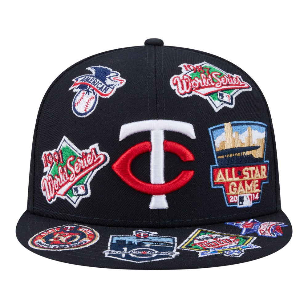 Minnesota Twins New Era All Over 59FIFTY Fitted Hat Outlet