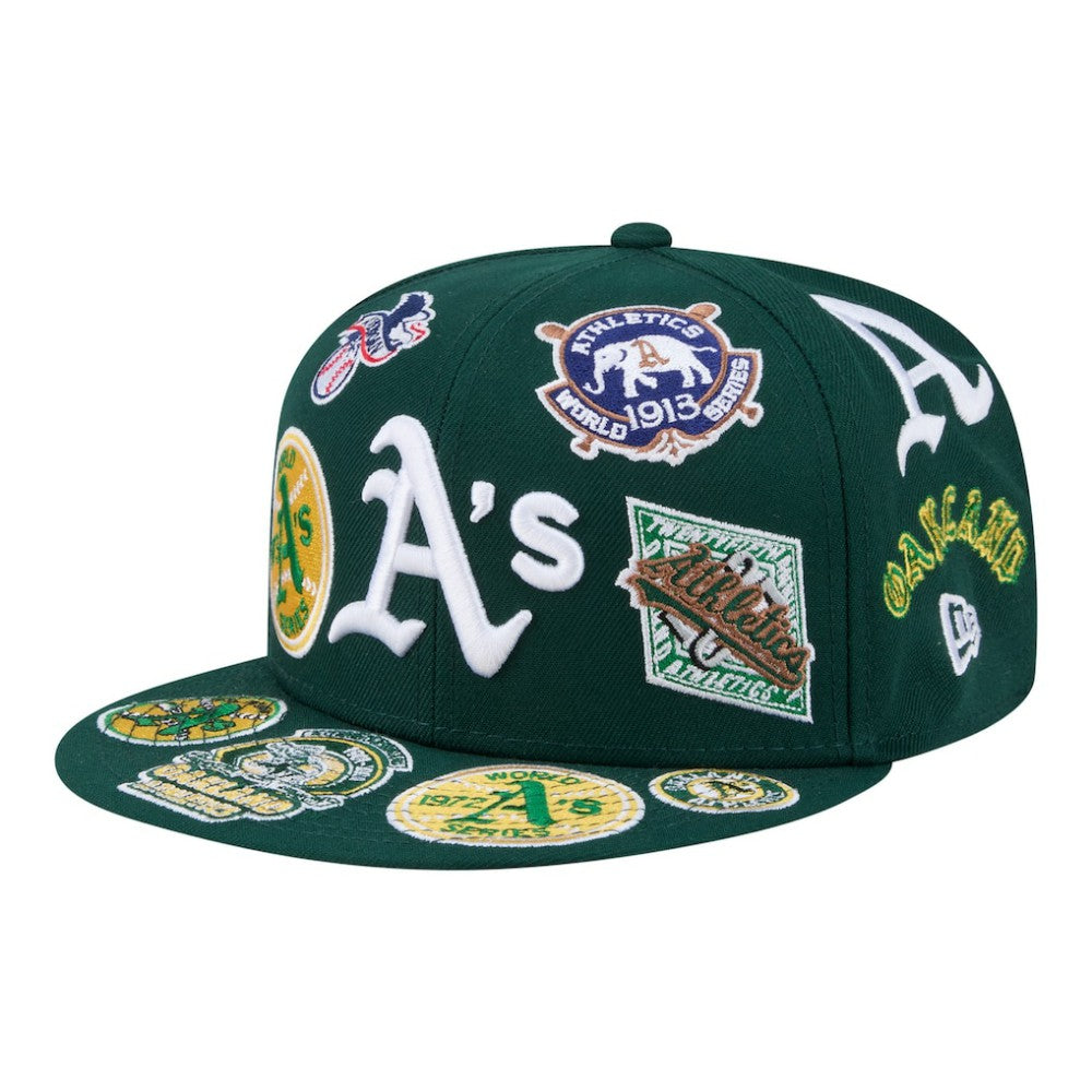 Athletics New Era All Over 59FIFTY Fitted Hat Discount