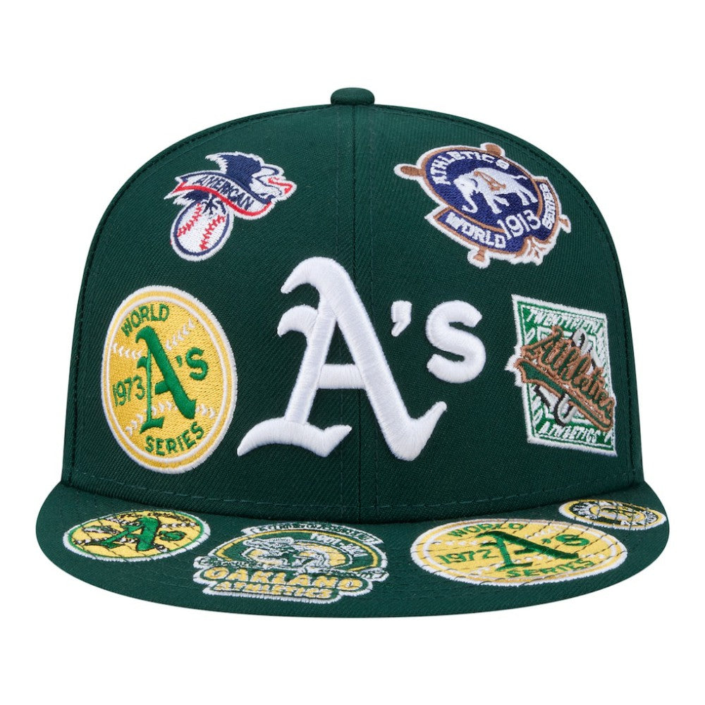 Athletics New Era All Over 59FIFTY Fitted Hat Discount