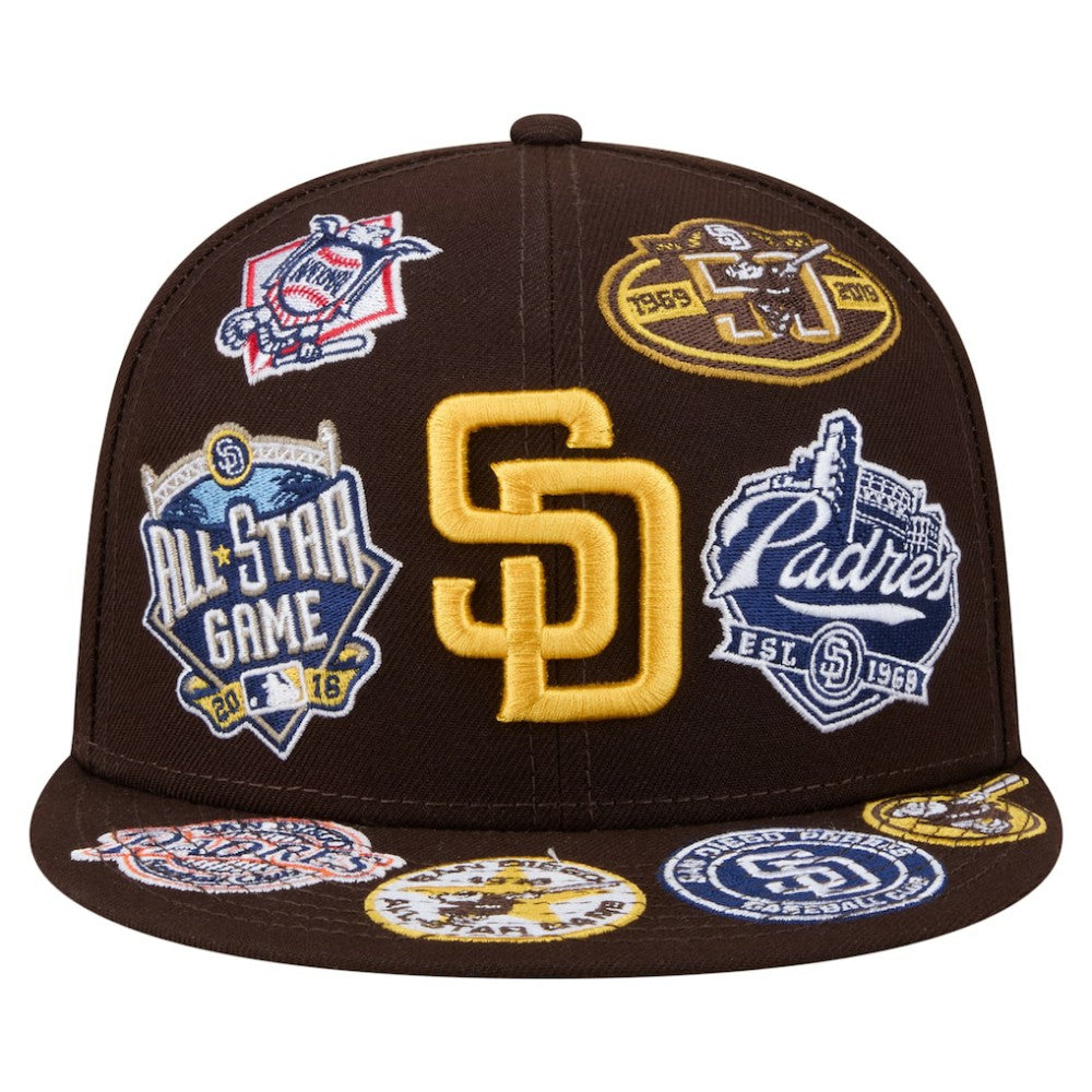 San Diego Padres New Era All Over 59FIFTY Fitted Hat Online