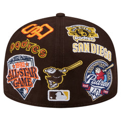 San Diego Padres New Era All Over 59FIFTY Fitted Hat Online