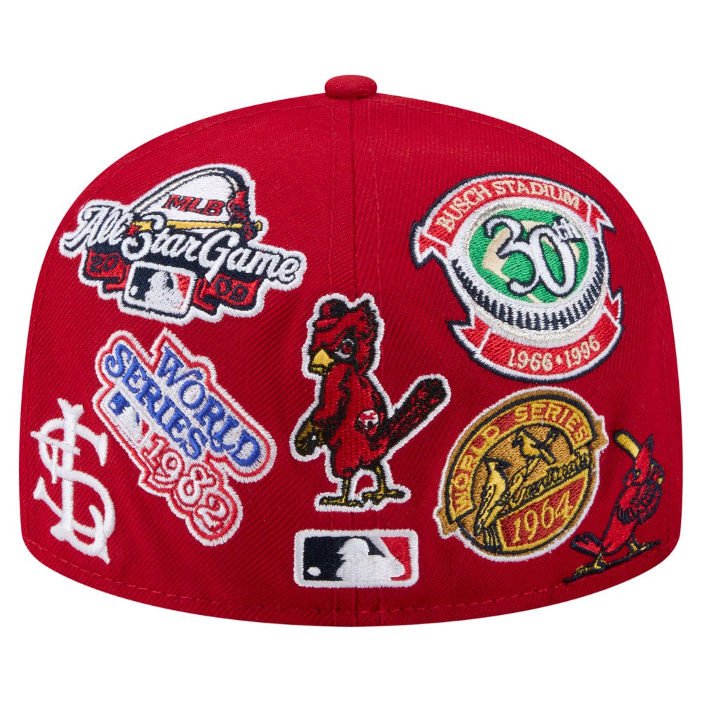 St. Louis Cardinals New Era All Over 59FIFTY Fitted Hat Outlet