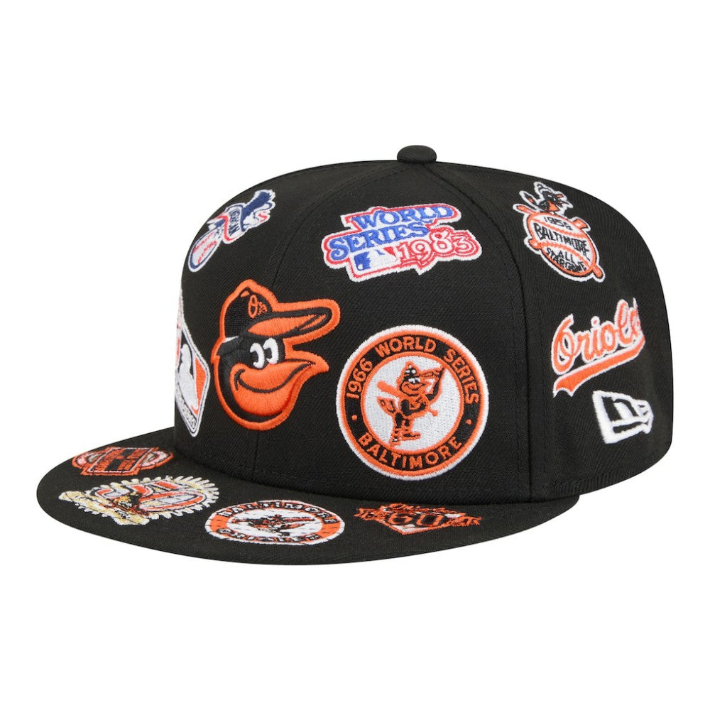 Baltimore Orioles New Era All Over 59FIFTY Fitted Hat Online