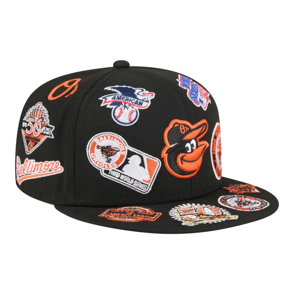 Baltimore Orioles New Era All Over 59FIFTY Fitted Hat Online