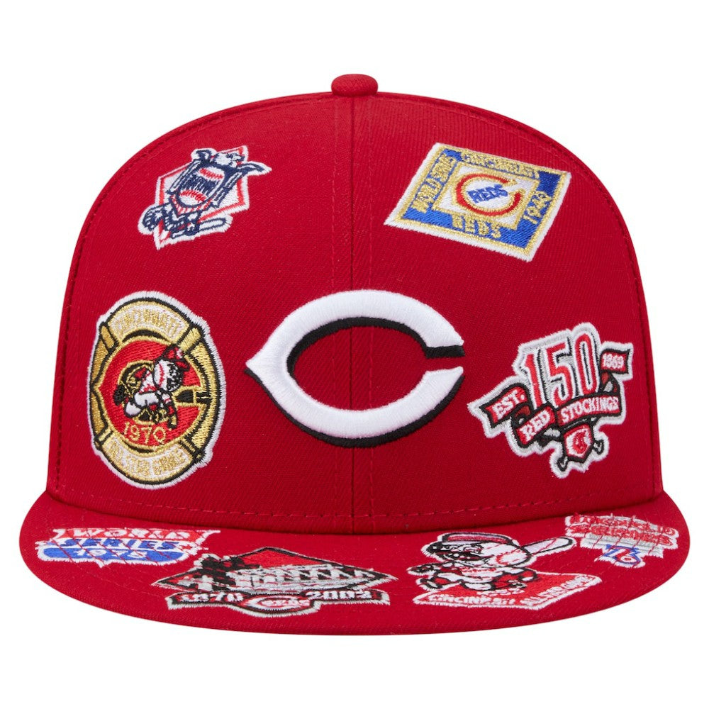 Cincinnati Reds New Era All Over 59FIFTY Fitted Hat Online