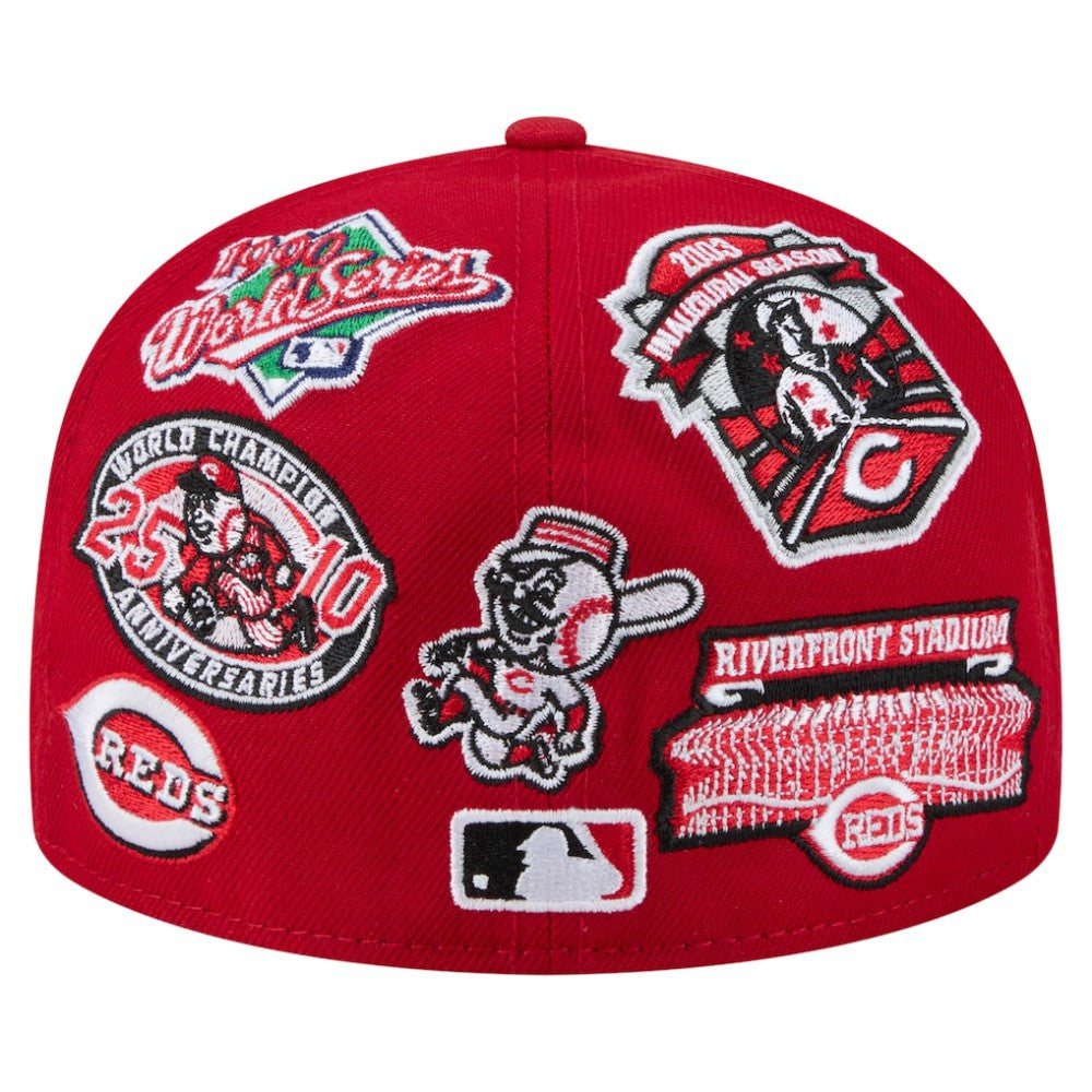 Cincinnati Reds New Era All Over 59FIFTY Fitted Hat Online