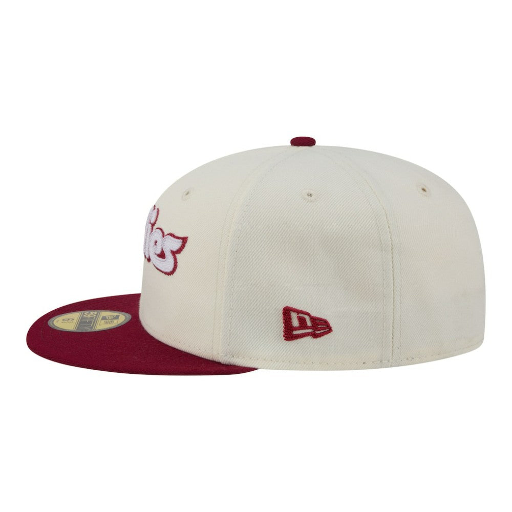 Philadelphia Phillies New Era Two-Tone Stitch 59FIFTY Fitted Hat Near Me