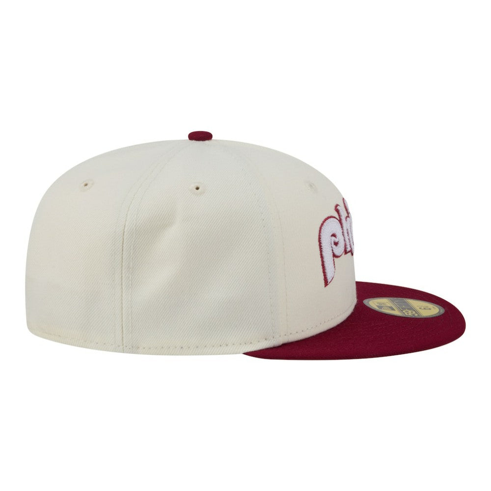 Philadelphia Phillies New Era Two-Tone Stitch 59FIFTY Fitted Hat Near Me