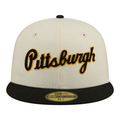 Pittsburgh Pirates New Era Two-Tone Stitch 59FIFTY Fitted Hat Sale